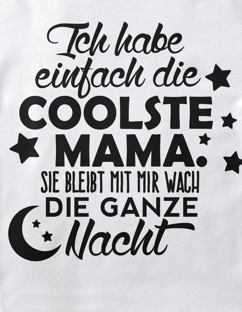 Babybody kurzarm Ich habe einfach die coolste Mama - von Mikalino