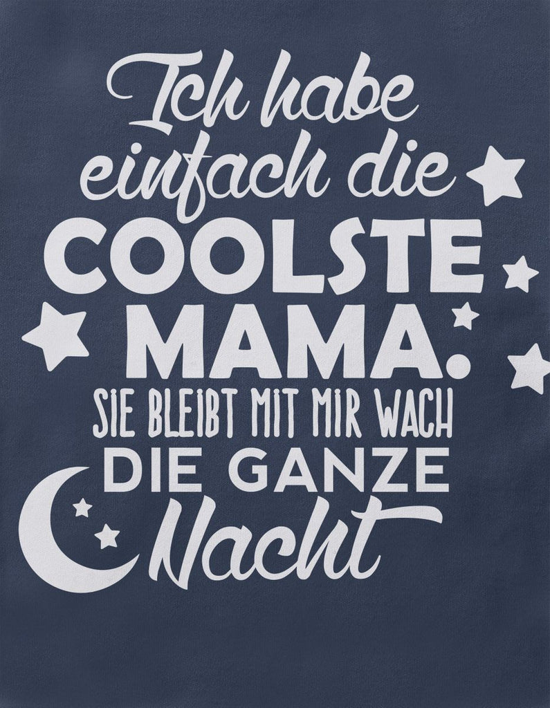 Babybody kurzarm Ich habe einfach die coolste Mama - von Mikalino