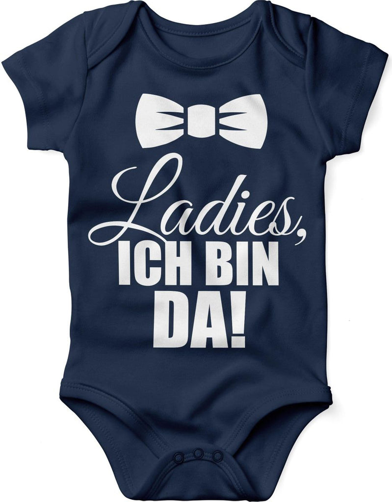 Babybody kurzarm Ladies, ich bin da! - von Mikalino