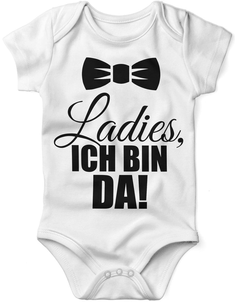 Babybody kurzarm Ladies, ich bin da! - von Mikalino