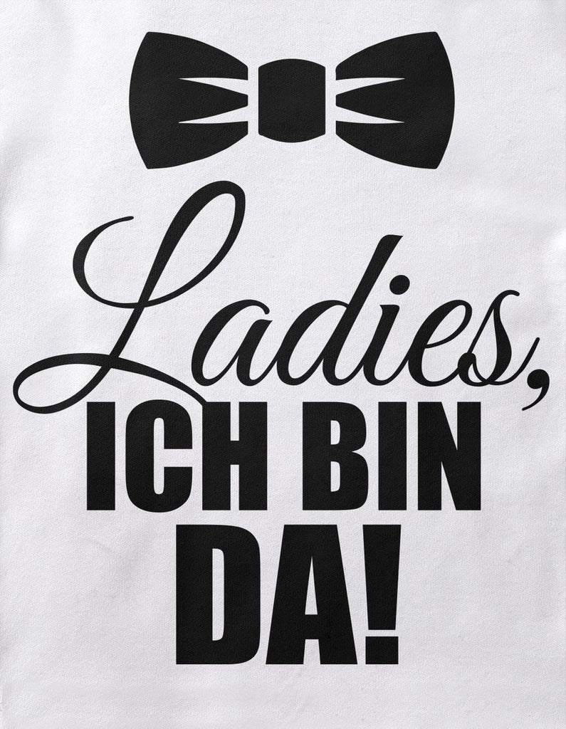 Babybody Langarm Ladies, ich bin da! - von Mikalino