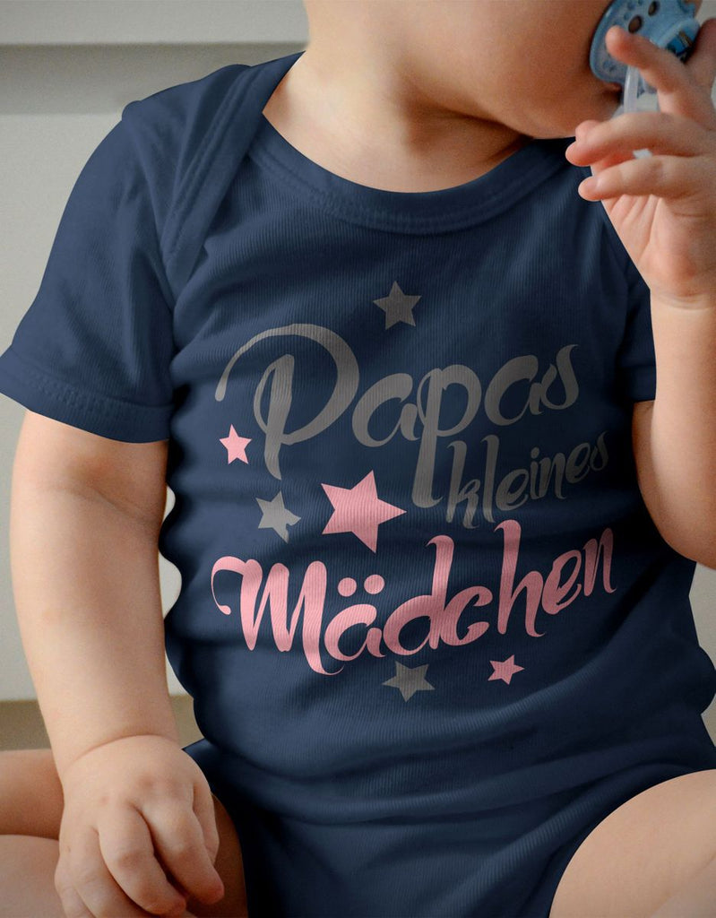 Babybody kurzarm Papas kleines Mädchen - von Mikalino