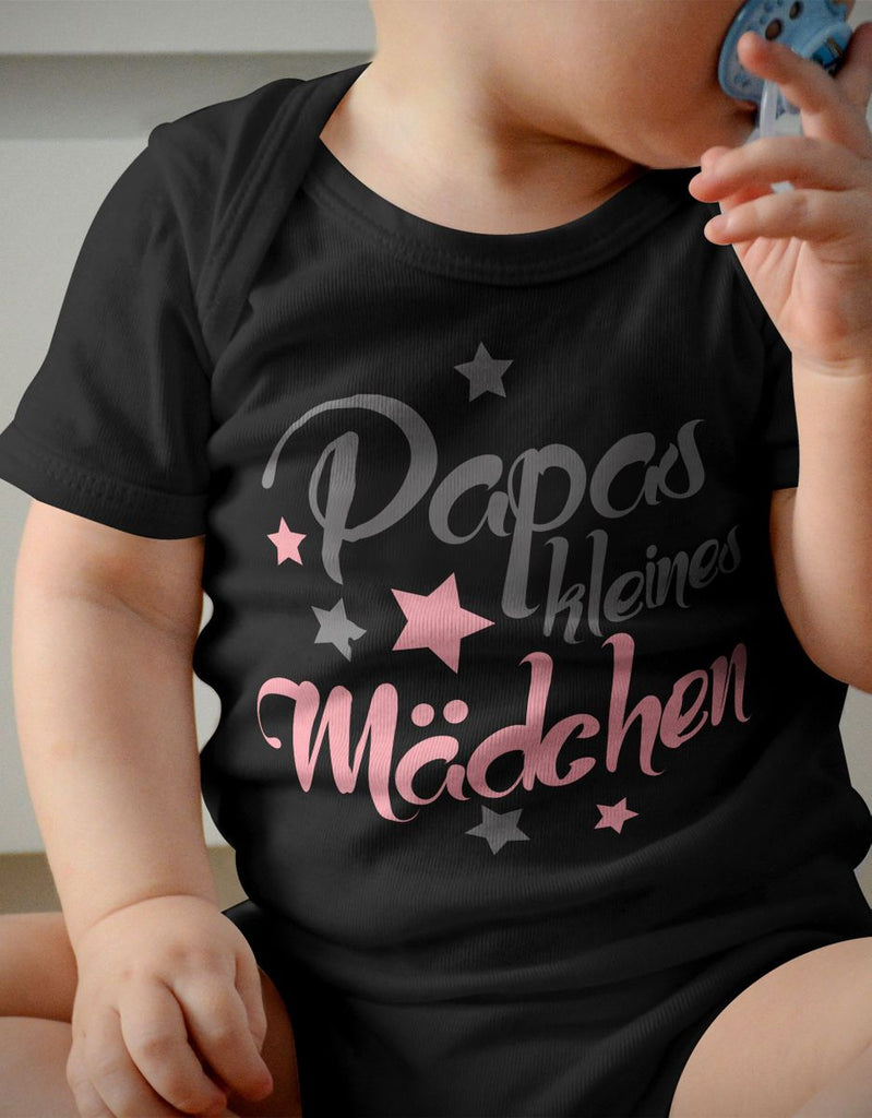 Babybody kurzarm Papas kleines Mädchen - von Mikalino