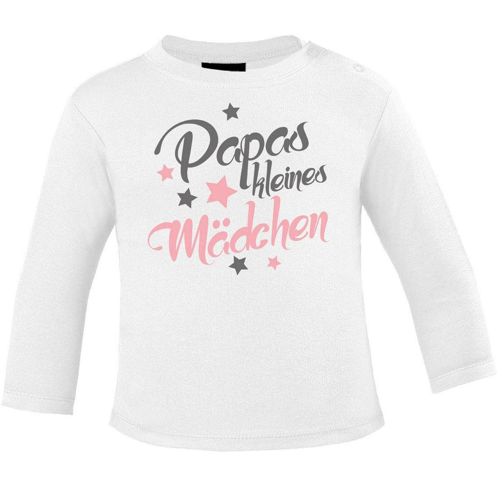 Mikalino Baby Longsleeve Papas kleines Mädchen - von Mikalino