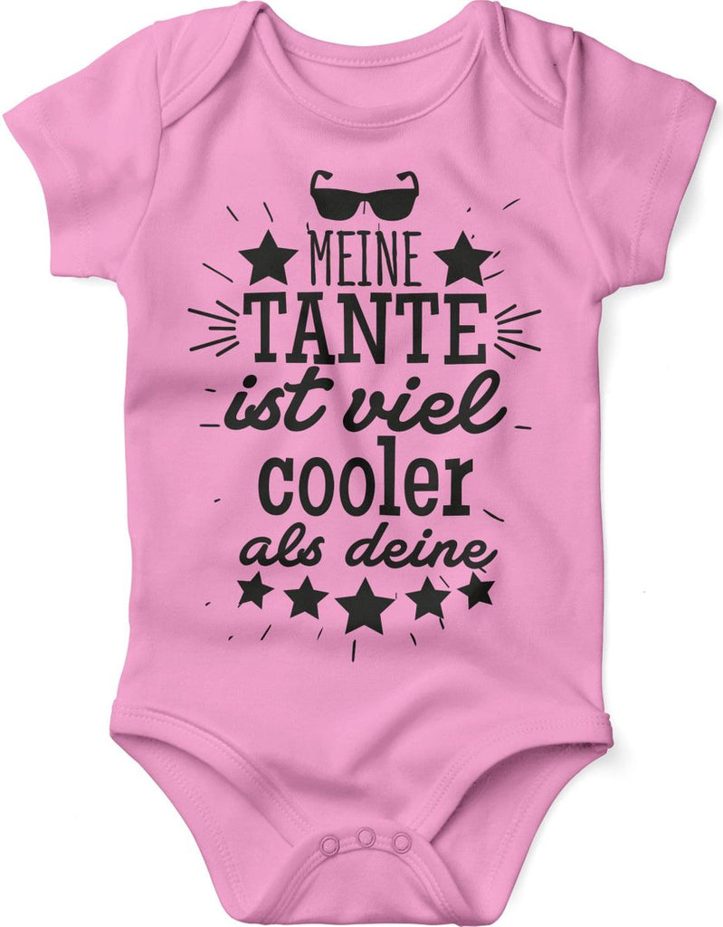 Babybody kurzarm Meine Tante ist viel cooler als deine v2 - von Mikalino