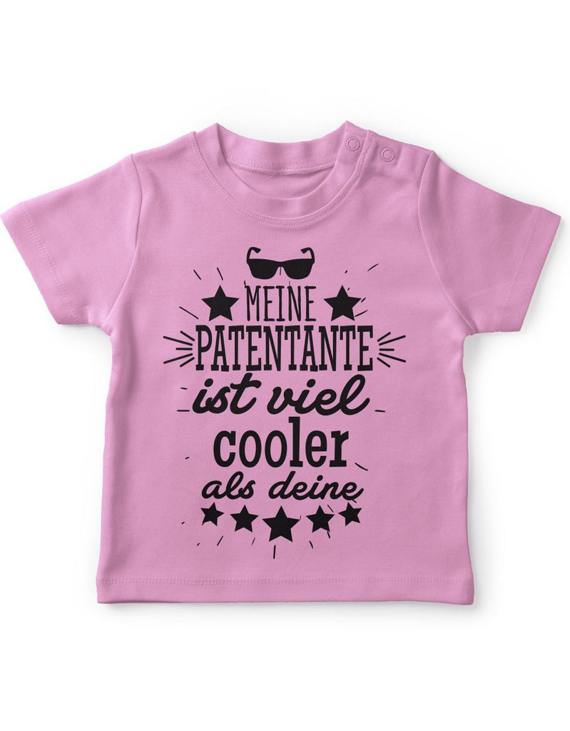 Baby / Kinder T-Shirt Meine Patentante ist viel cooler als deine v2 - von Mikalino