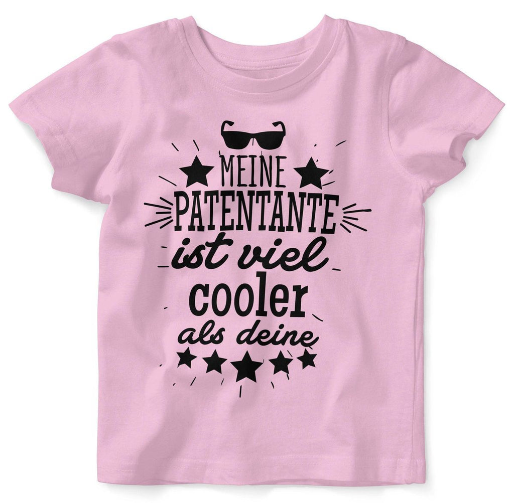 Baby / Kinder T-Shirt Meine Patentante ist viel cooler als deine v2 - von Mikalino