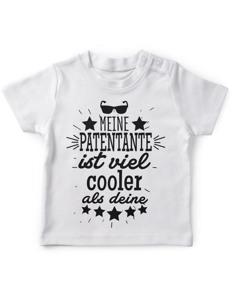 Baby / Kinder T-Shirt Meine Patentante ist viel cooler als deine v2 - von Mikalino