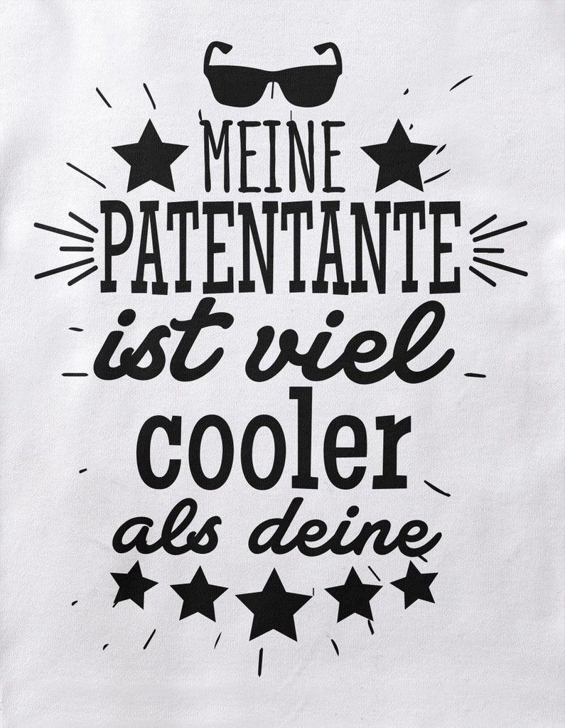 Baby / Kinder T-Shirt Meine Patentante ist viel cooler als deine v2 - von Mikalino