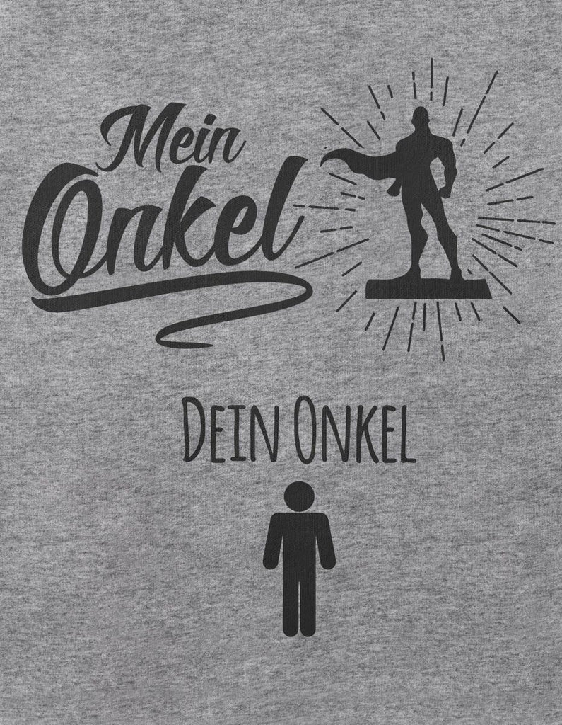 Babybody Langarm Mein Onkel - Dein Onkel - von Mikalino