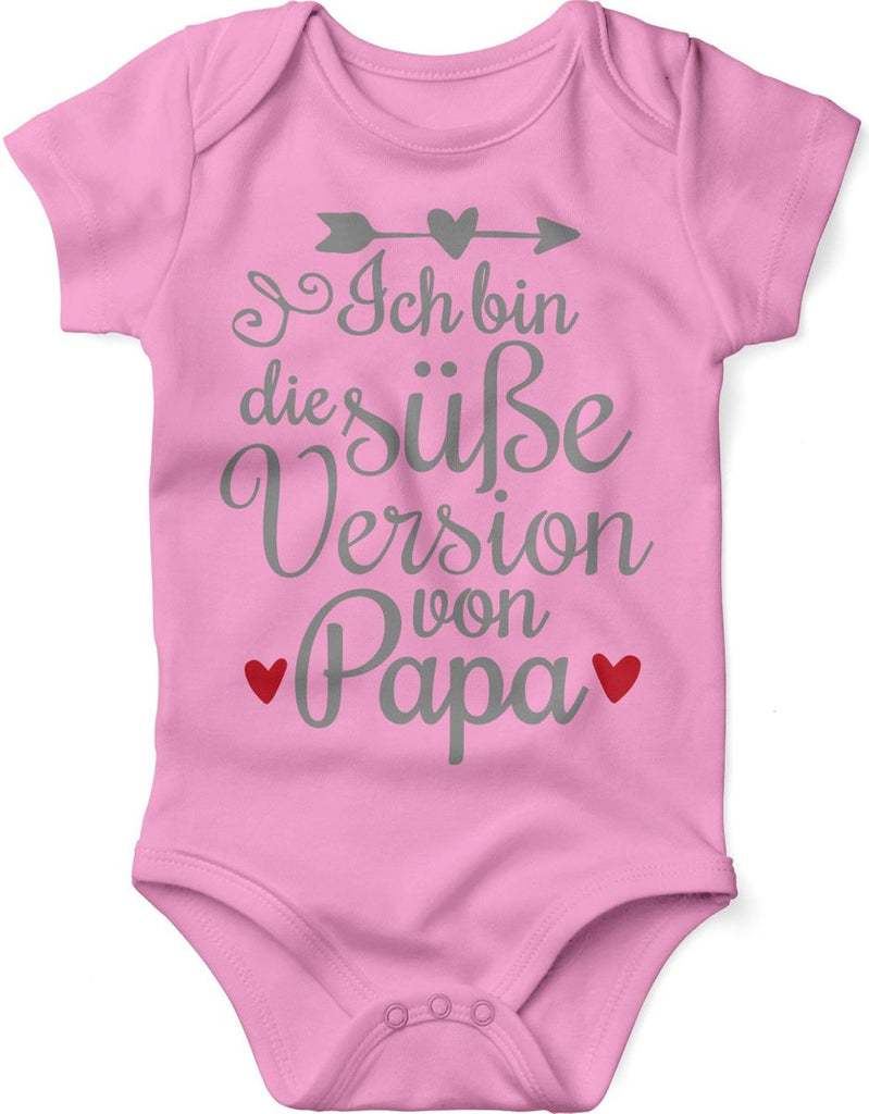 Babybody kurzarm Ich bin die süße Version von Papa - von Mikalino