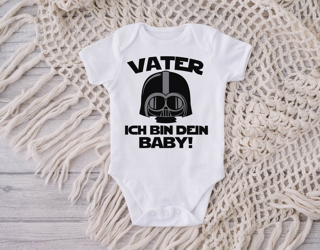 Babybody kurzarm Vater - ich bin Dein Baby! - von Mikalino