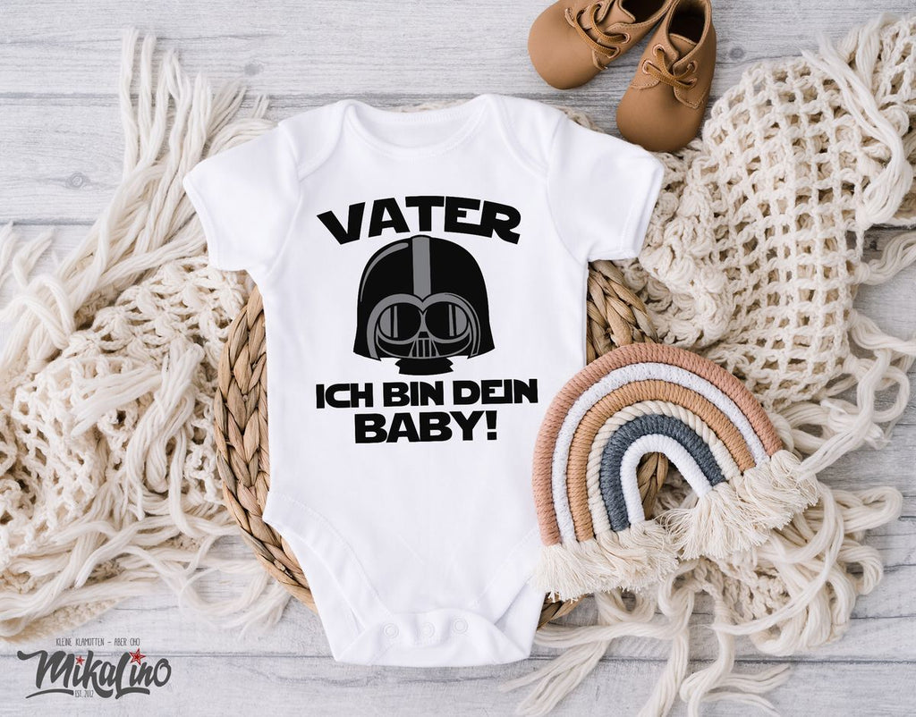 Babybody kurzarm Vater - ich bin Dein Baby! - von Mikalino