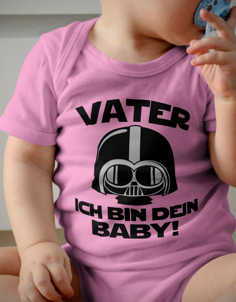 Babybody kurzarm Vater - ich bin Dein Baby! - von Mikalino