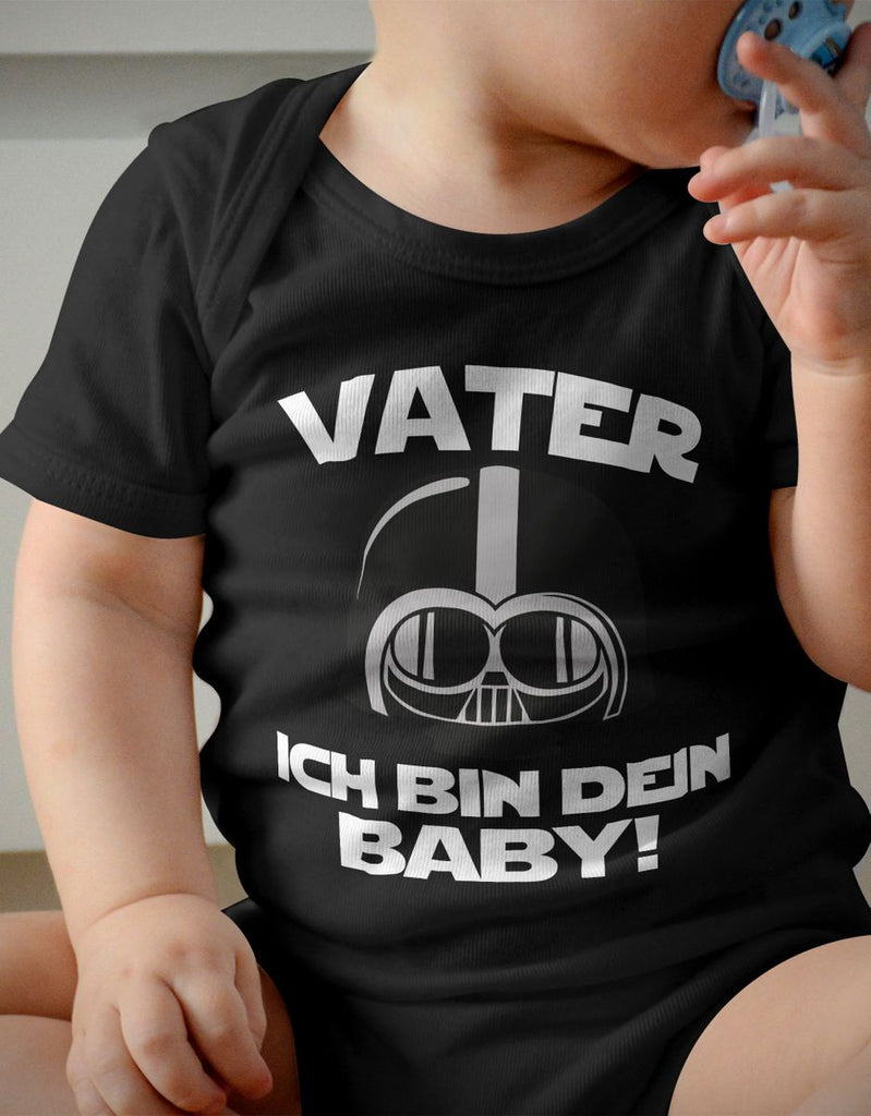 Babybody kurzarm Vater - ich bin Dein Baby! - von Mikalino