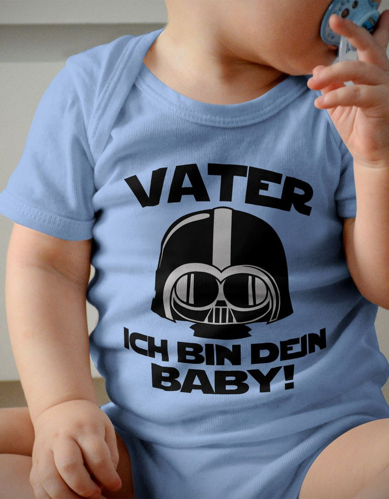 Babybody kurzarm Vater - ich bin Dein Baby! - von Mikalino