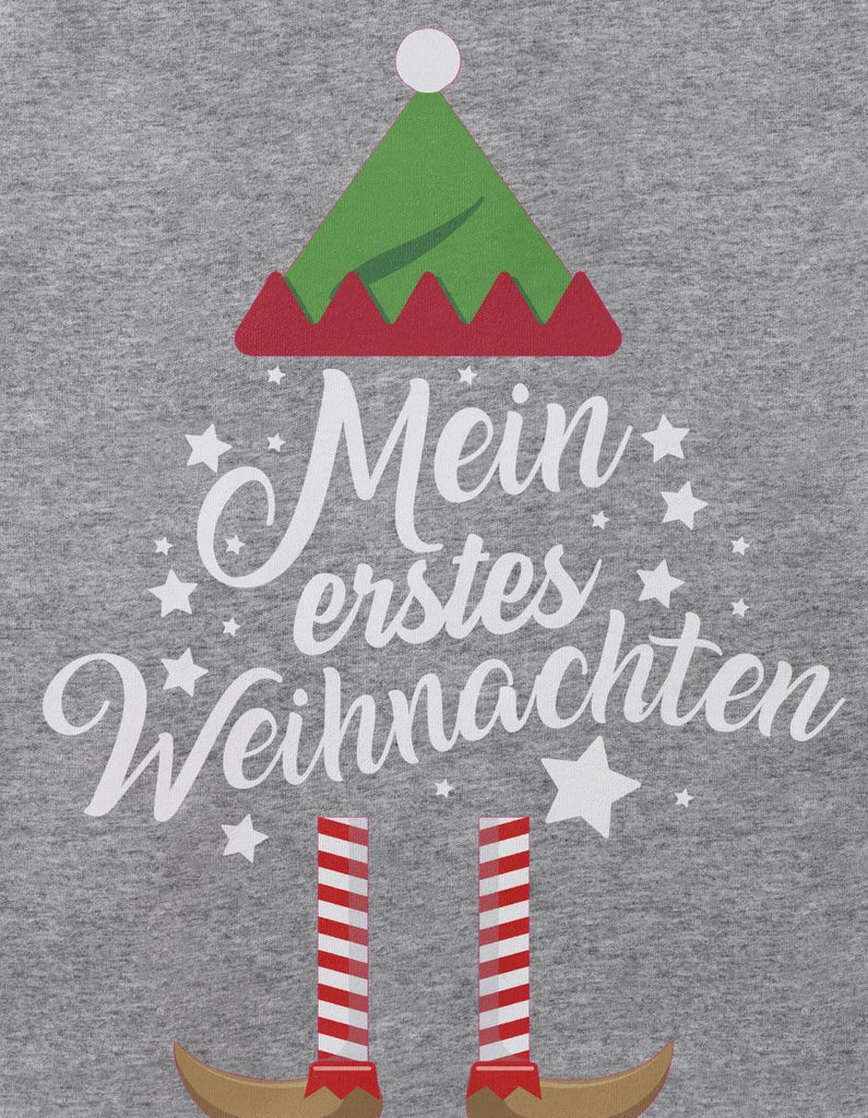 Babybody Langarm Mein erstes Weihnachten (Weihnachts-Elf) - von Mikalino