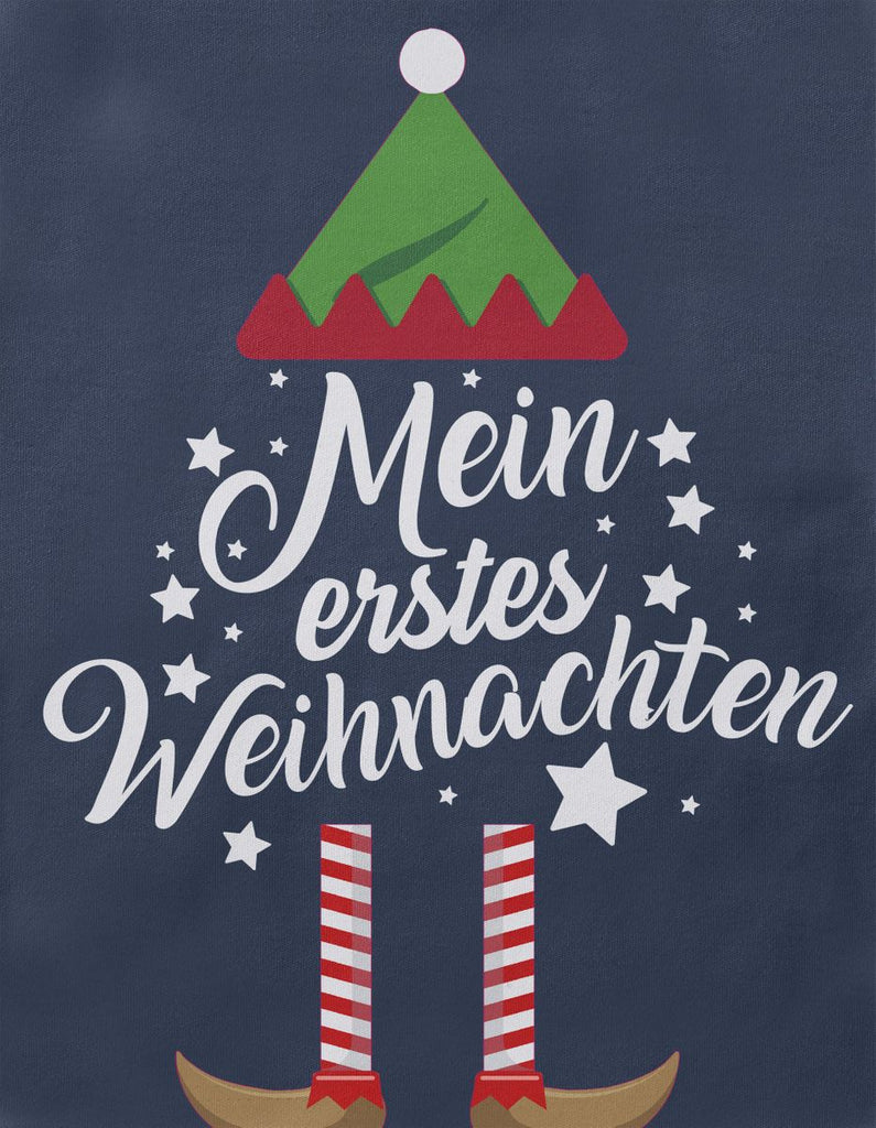 Babybody Langarm Mein erstes Weihnachten (Weihnachts-Elf) - von Mikalino