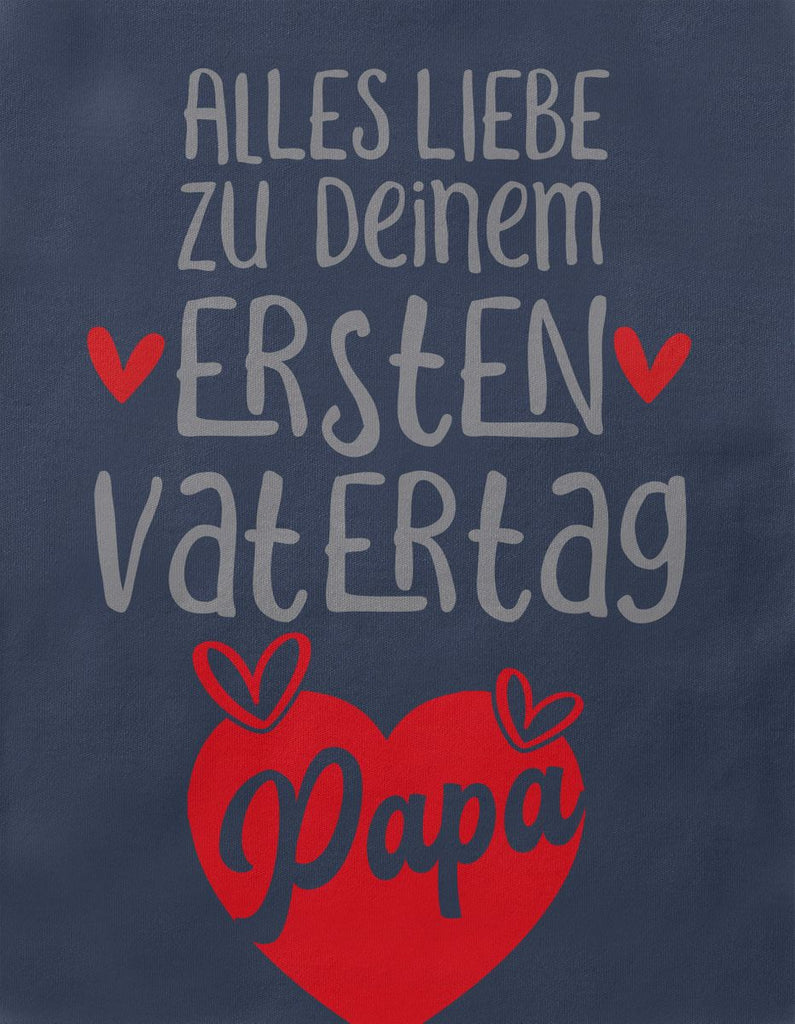 Babybody kurzarm Alles Liebe zu deinem ersten Vatertag - von Mikalino