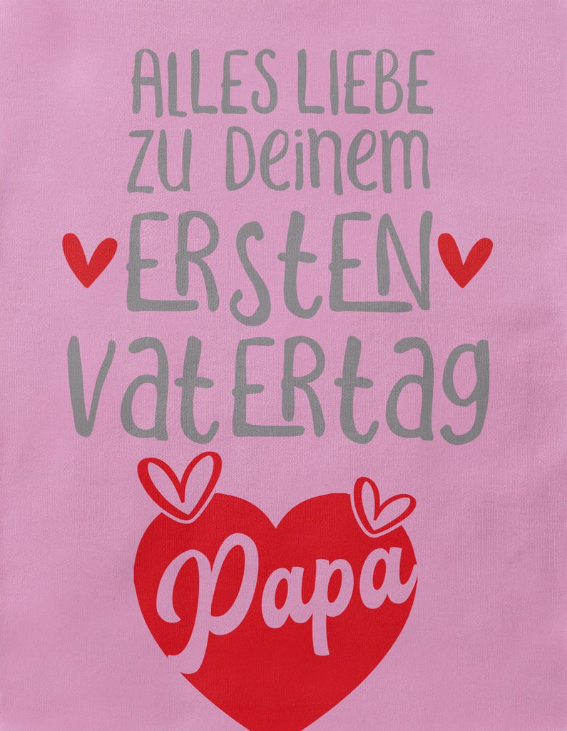 Baby / Kinder T-Shirt Alles Liebe zu deinem ersten Vatertag - von Mikalino