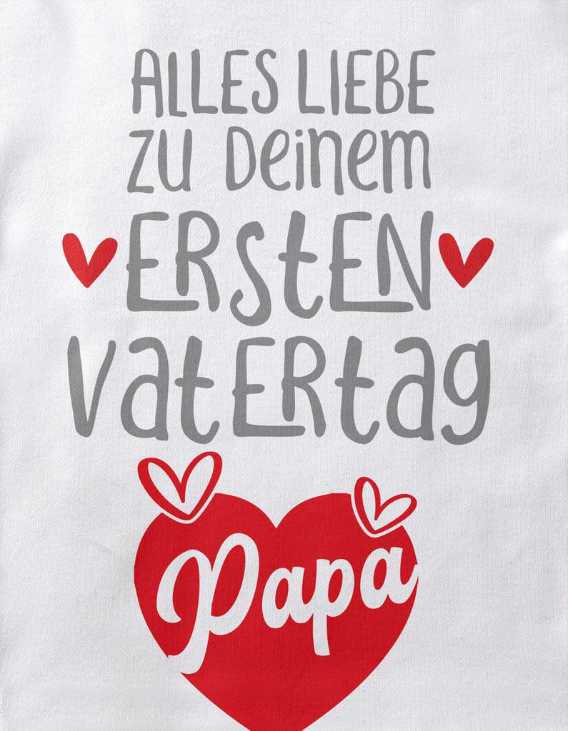 Baby / Kinder T-Shirt Alles Liebe zu deinem ersten Vatertag - von Mikalino