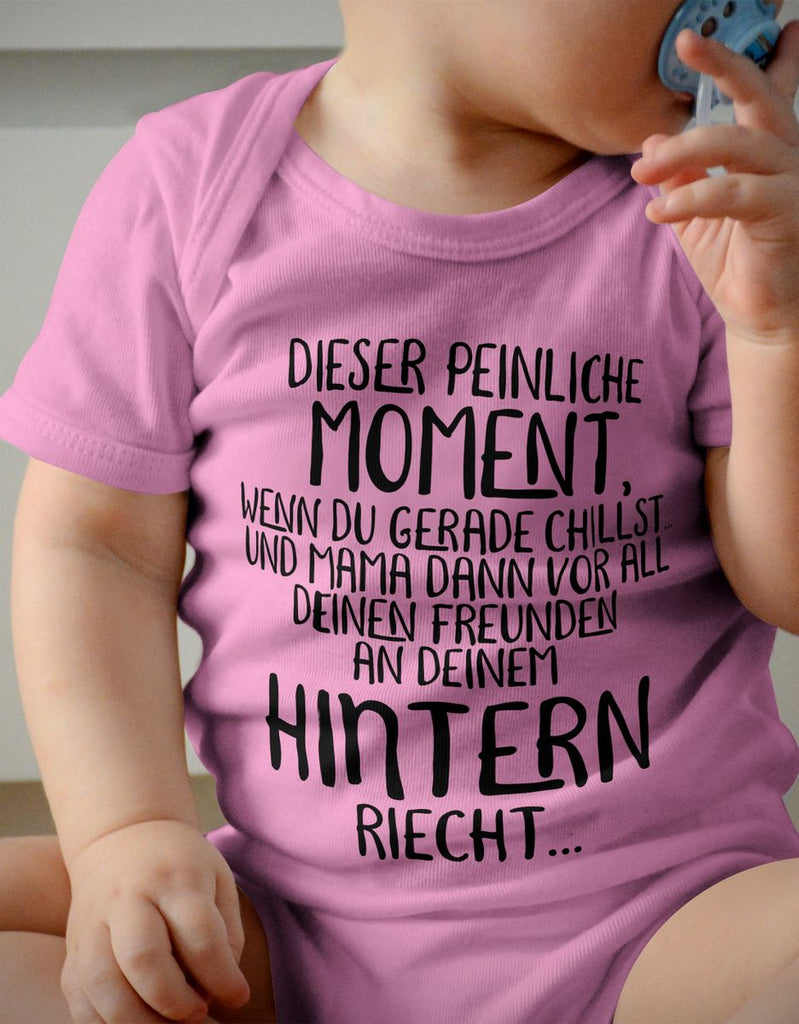 Babybody kurzarm Dieser peinliche Moment... - von Mikalino