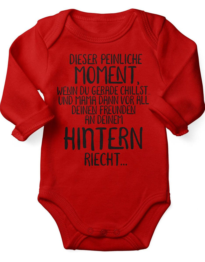 Babybody Langarm Dieser peinliche Moment... - von Mikalino