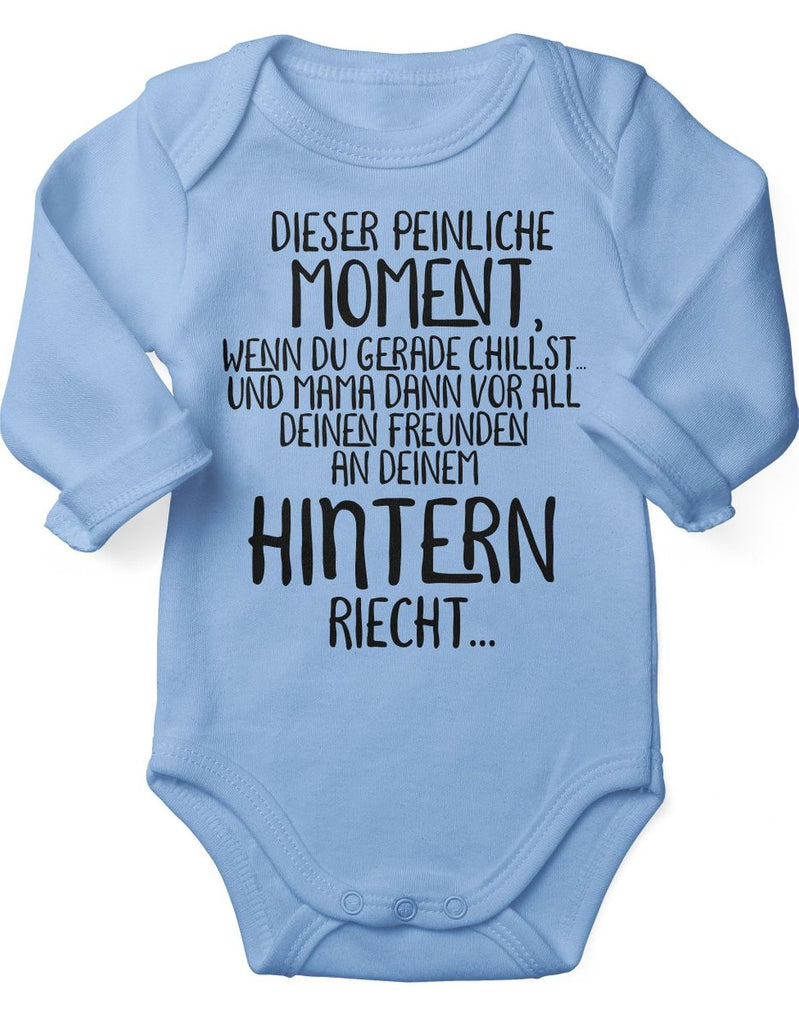 Babybody Langarm Dieser peinliche Moment... - von Mikalino