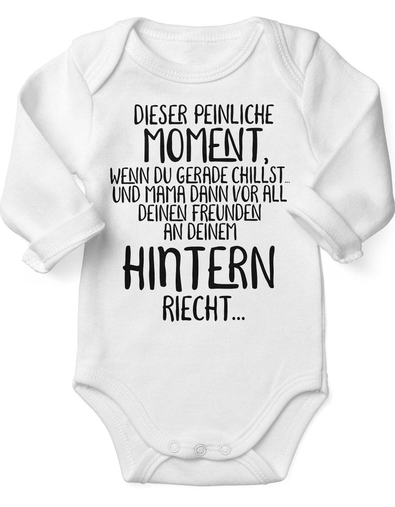 Babybody Langarm Dieser peinliche Moment... - von Mikalino