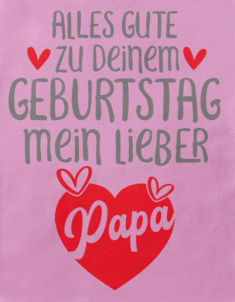 Baby / Kinder T-Shirt Alles Gute zu deinem Geburtstag mein lieber Papa - von Mikalino