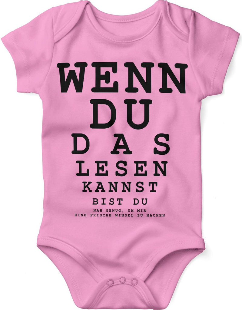 Babybody kurzarm Wenn Du das lesen kannst... - von Mikalino