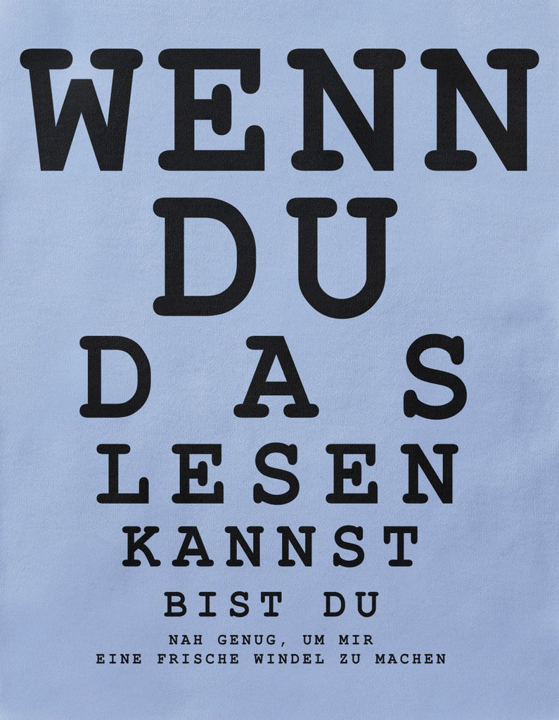 Babybody Langarm Wenn Du das lesen kannst... - von Mikalino