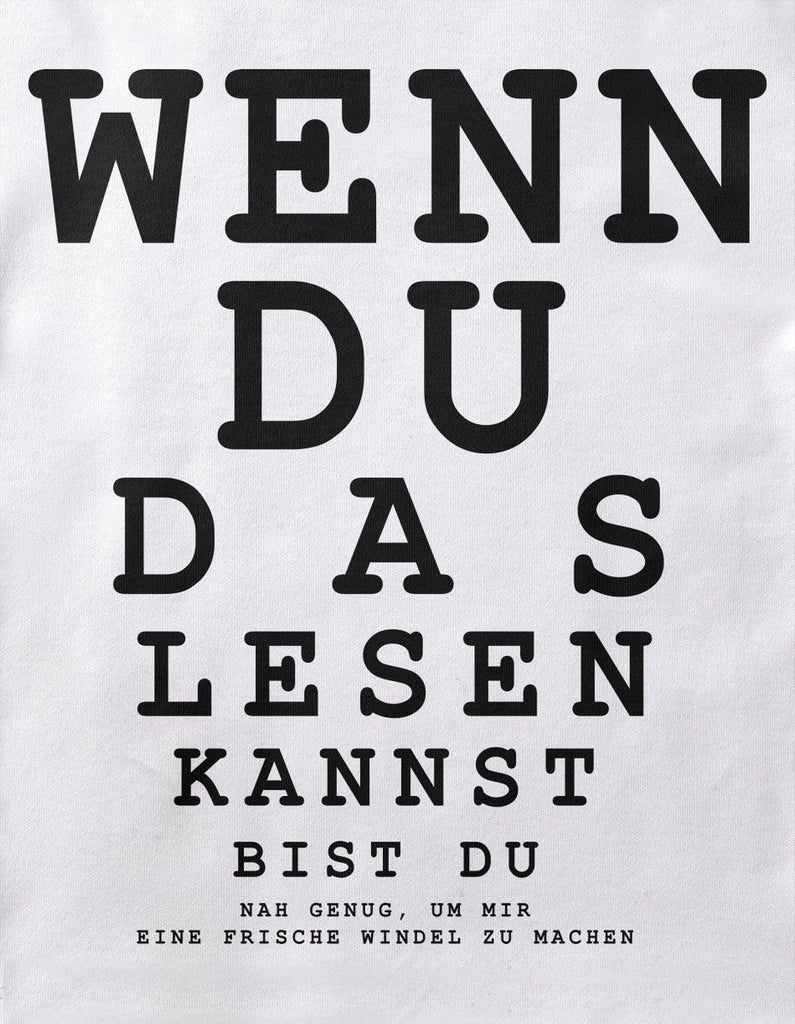 Babybody Langarm Wenn Du das lesen kannst... - von Mikalino