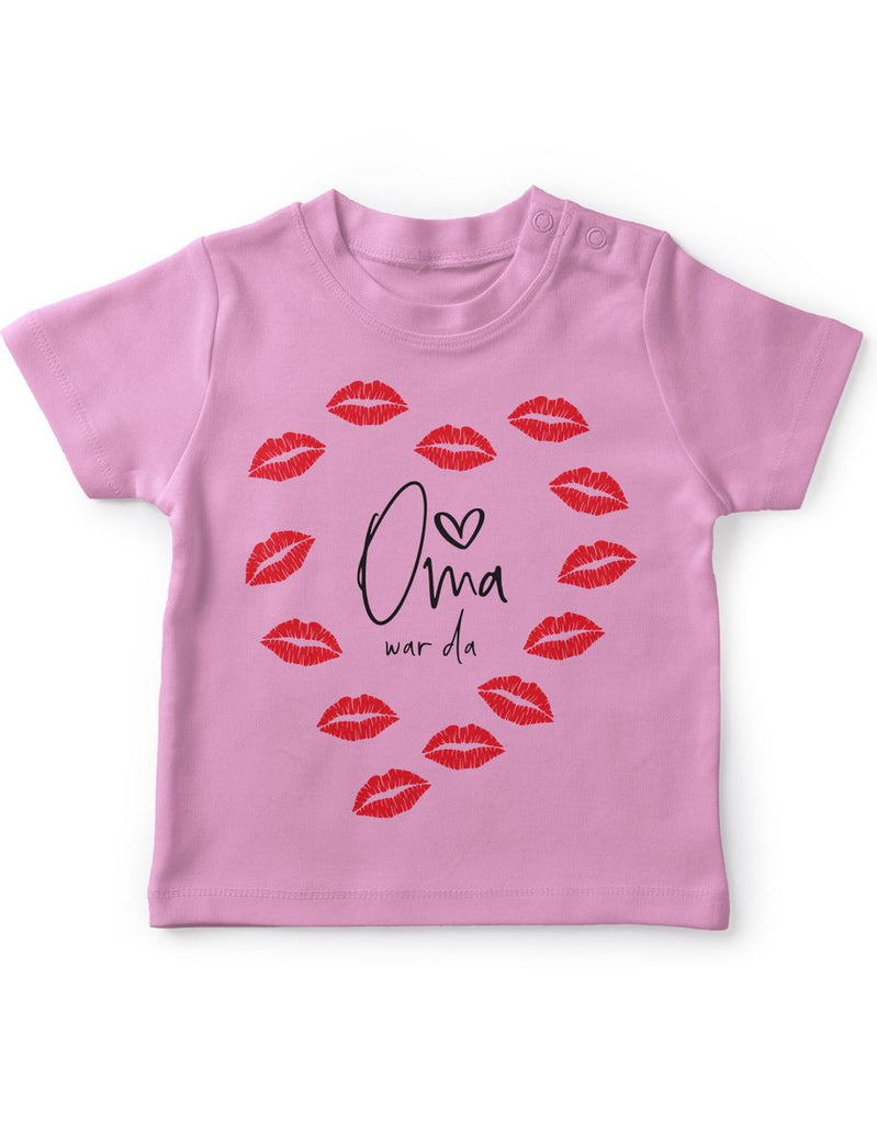 Baby / Kinder T-Shirt Oma war da ! - von Mikalino