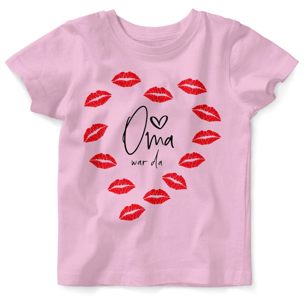 Baby / Kinder T-Shirt Oma war da ! - von Mikalino