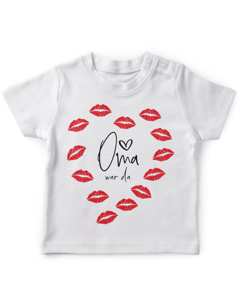 Baby / Kinder T-Shirt Oma war da ! - von Mikalino