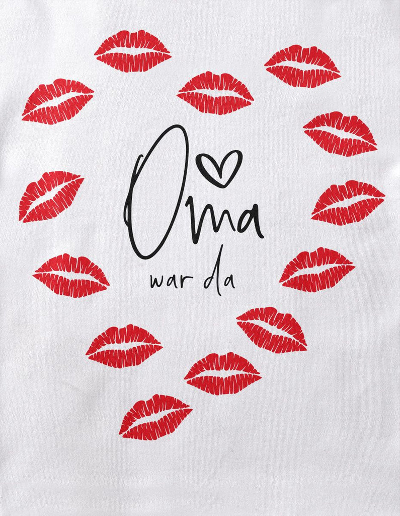 Baby / Kinder T-Shirt Oma war da ! - von Mikalino