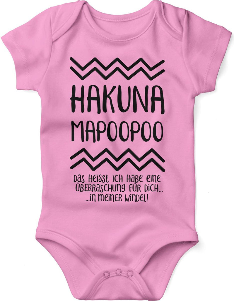 Babybody kurzarm Hakuna Mapoopoo - von Mikalino