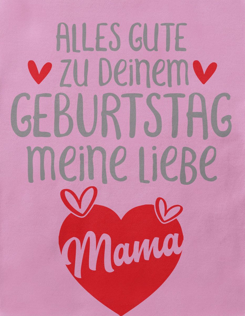 Babybody kurzarm Alles Gute zu deinem Geburtstag meine liebe Mama. - von Mikalino