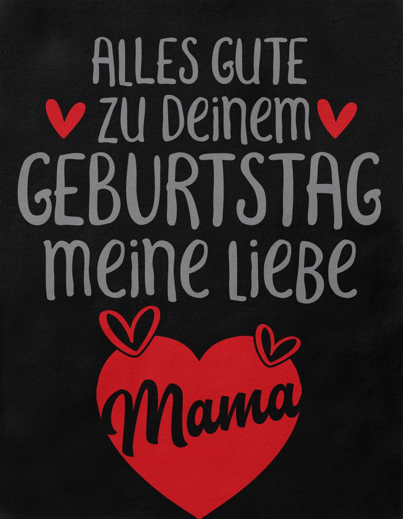 Babybody kurzarm Alles Gute zu deinem Geburtstag meine liebe Mama. - von Mikalino