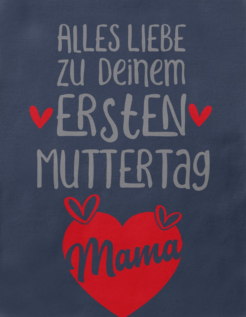 Babybody kurzarm Alles Liebe zu deinem ersten Muttertag - von Mikalino