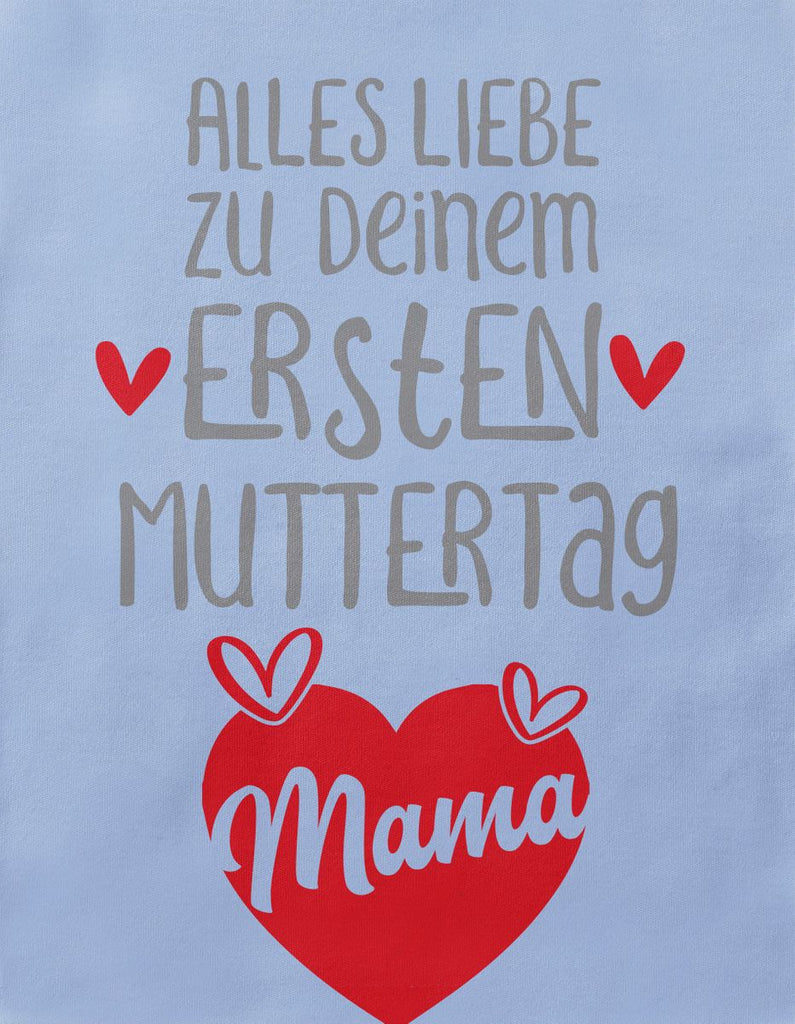 Babybody kurzarm Alles Liebe zu deinem ersten Muttertag - von Mikalino