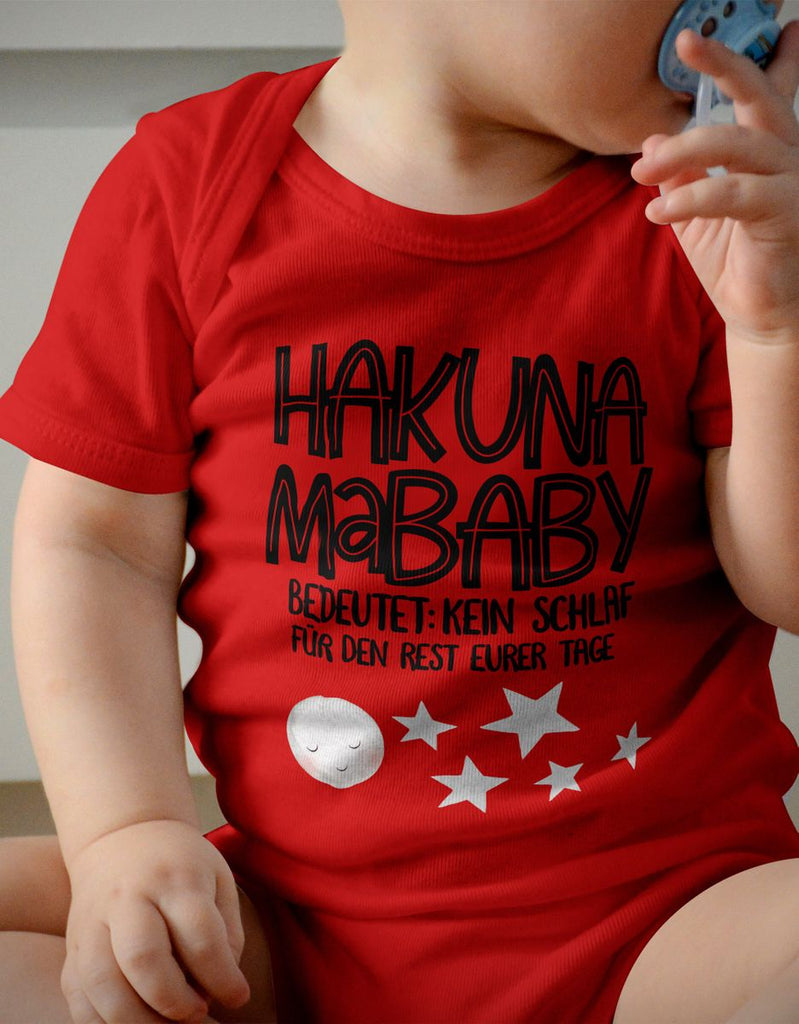 Babybody kurzarm Hakuna MaBaby - von Mikalino