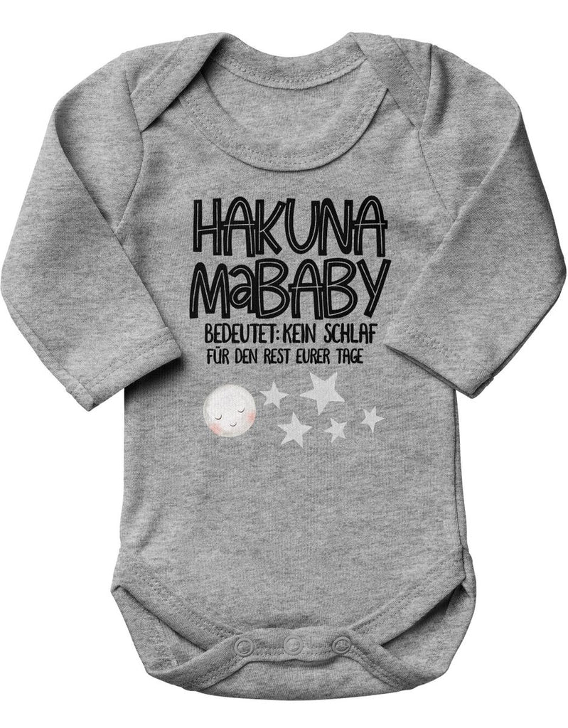 Babybody Langarm Hakuna MaBaby - von Mikalino