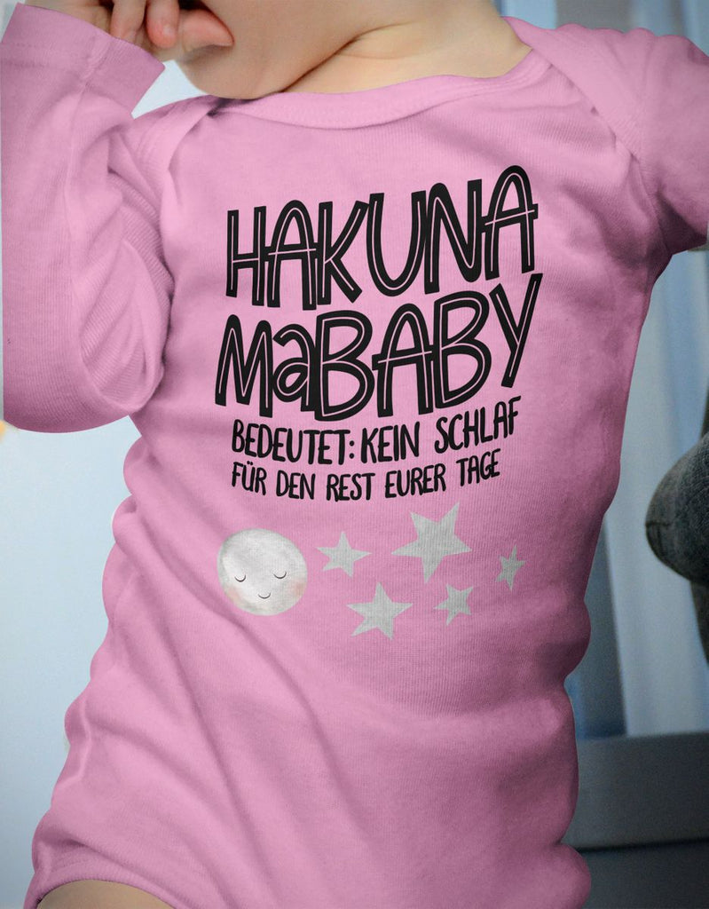 Babybody Langarm Hakuna MaBaby - von Mikalino