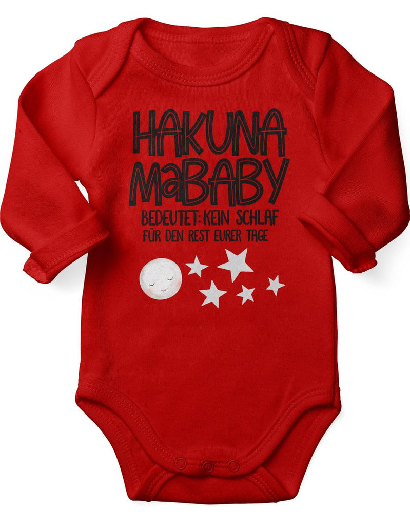 Babybody Langarm Hakuna MaBaby - von Mikalino