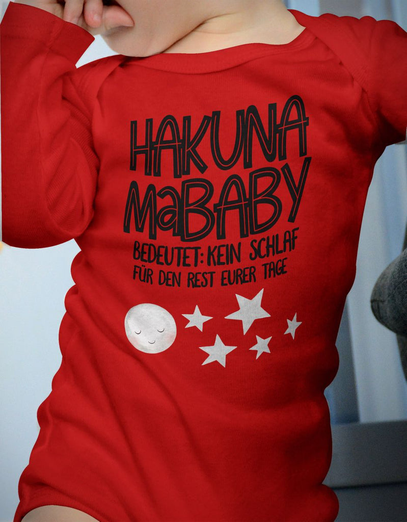 Babybody Langarm Hakuna MaBaby - von Mikalino