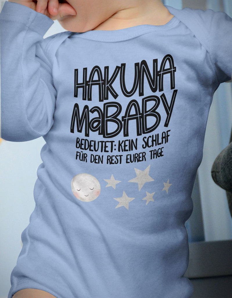 Babybody Langarm Hakuna MaBaby - von Mikalino