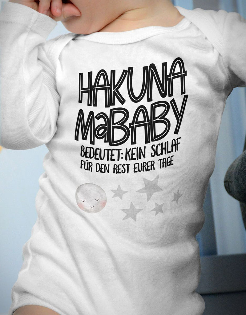 Babybody Langarm Hakuna MaBaby - von Mikalino