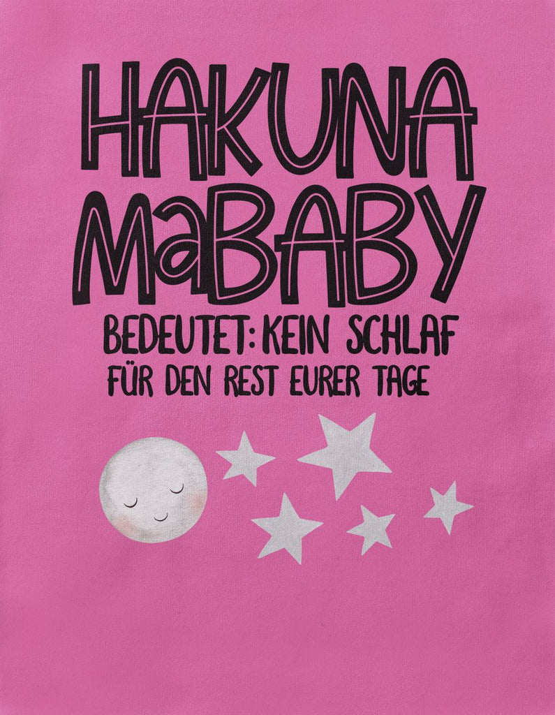 Baby / Kinder T-Shirt kurzarm Hakuna MaBaby - von Mikalino